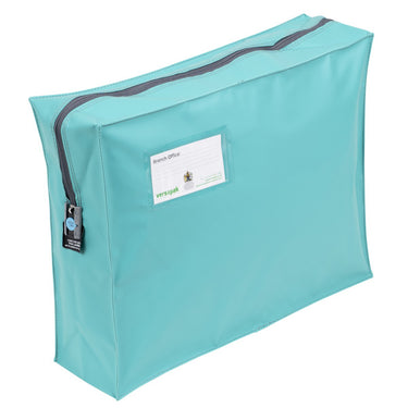 Mail Bag with Gusset ZG4 Green Button